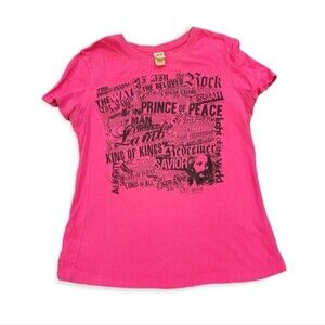 Kavio Names of Jesus Christ Graphic T-Shirt Size Youth Small